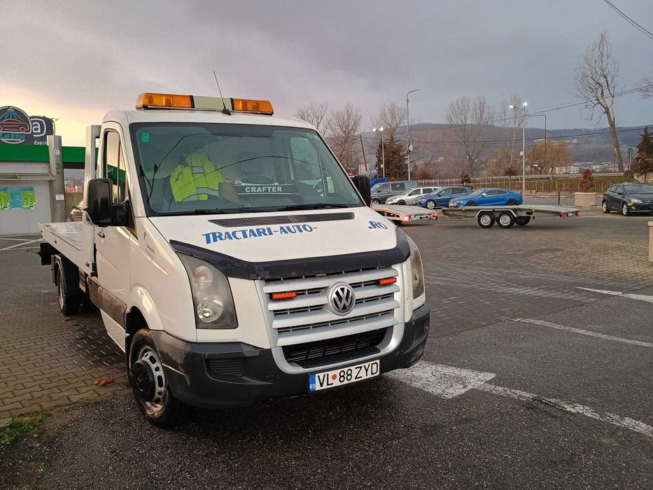 Platforma hidraulica - Transport auto Volskwagen Crafter