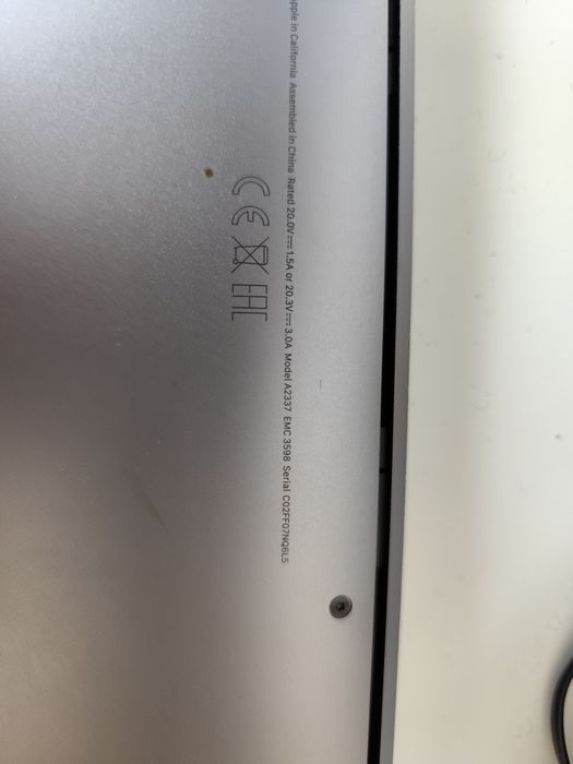 MacBook Air 13", M1, 2020