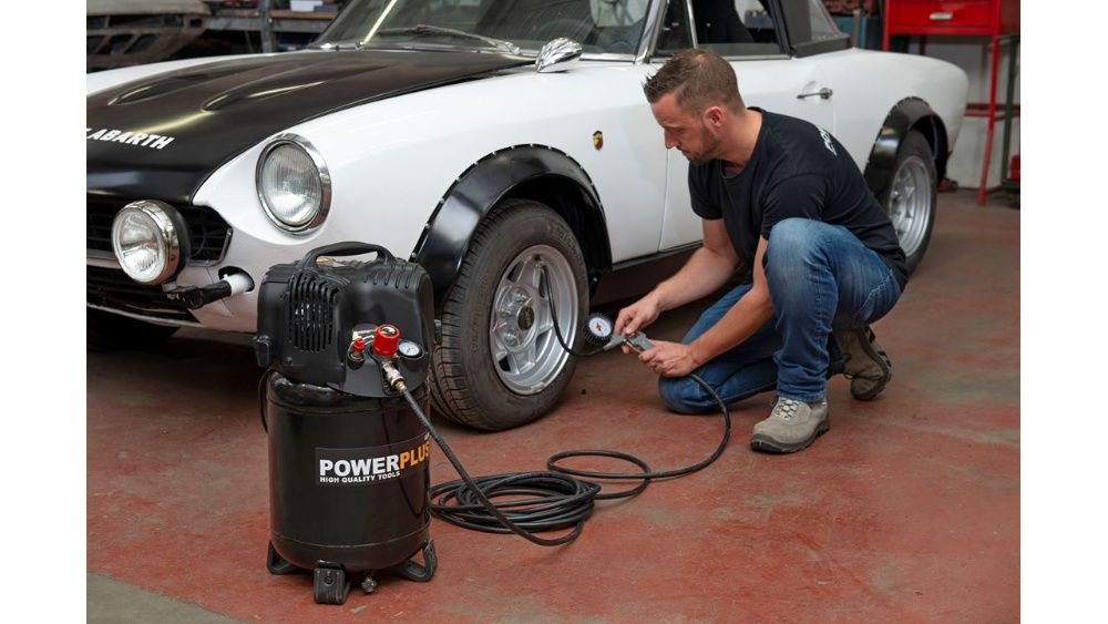 Акция! Компресор POWX1731 1100W 24l Powerplus! Стара цена 480лв!