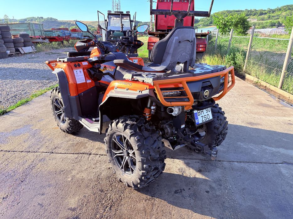 Atv CF Moto 1000, 2 pistoane,3.650 km,scut alu,2 locuri nu can am,2022