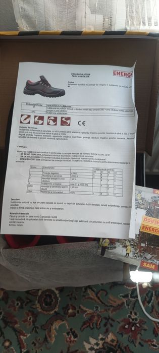 Protecția picioarelor.