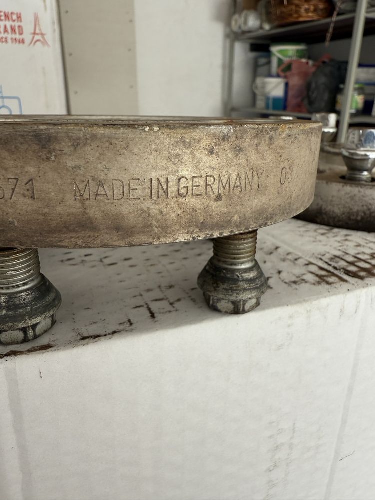 4бр дистанционни фланци H&R 5х112 25мм дебелина  за Audi/Ауди и VW