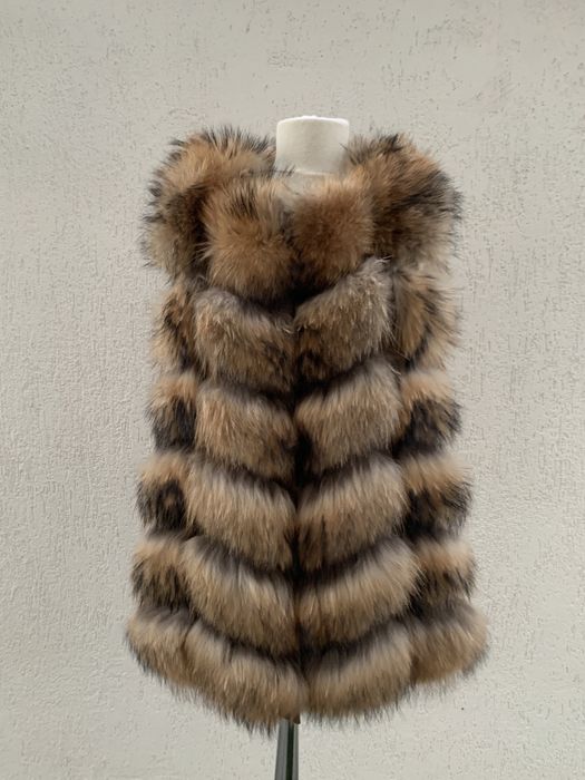 Vesta blana naturala vulpe