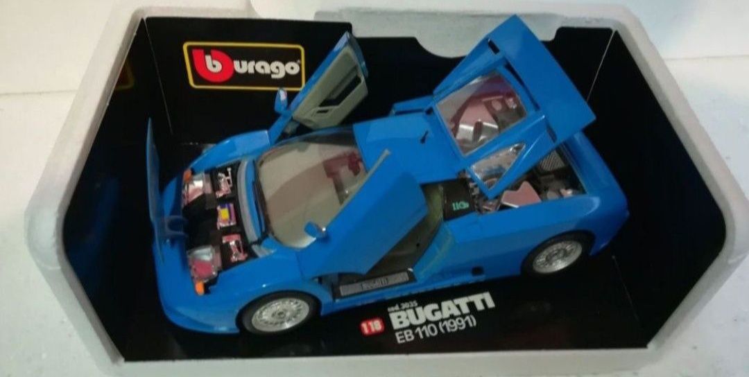 Bugatti EB110 (1991) bburago 1 18 
Scara 1:18
Bburago

Pozele reflectă