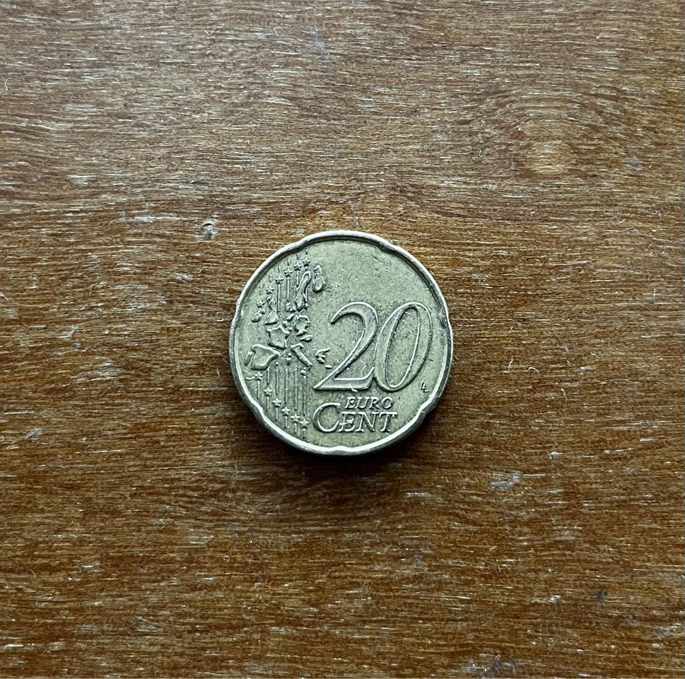 20 евро цента 1999 RF