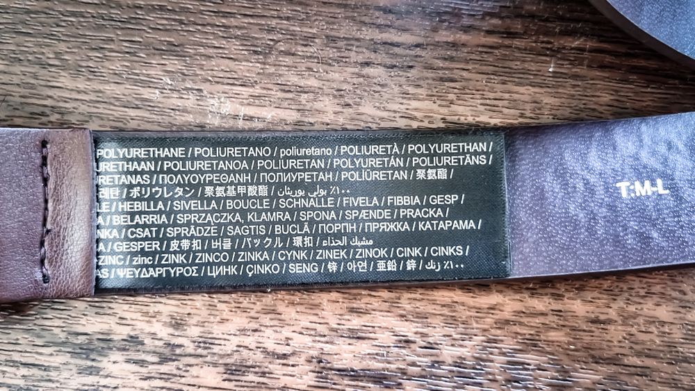 CUREA Mango Teen Piele Imitatie Maro Marimea M-L Baieti / Femei