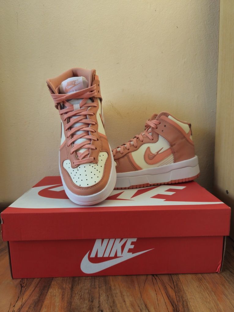 Nike Dunk High Up Sail Light Madder Root