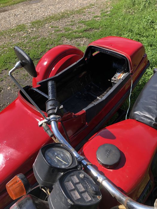 Мотоцикл Урал в облицовке Ижа