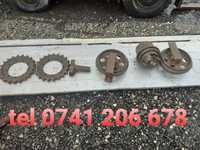 Hidromotor,sprochet,rola intinzatoare,rola de ghidaj, piese cat 302.5