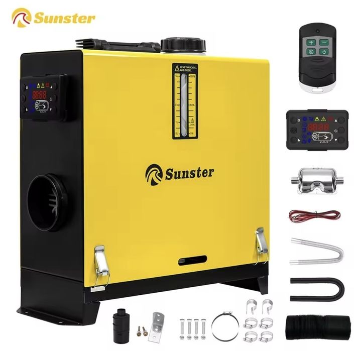 Incalzitor motorina, Sirocou, Webasto, Sunster-Vevor 8KW 12v & 24v