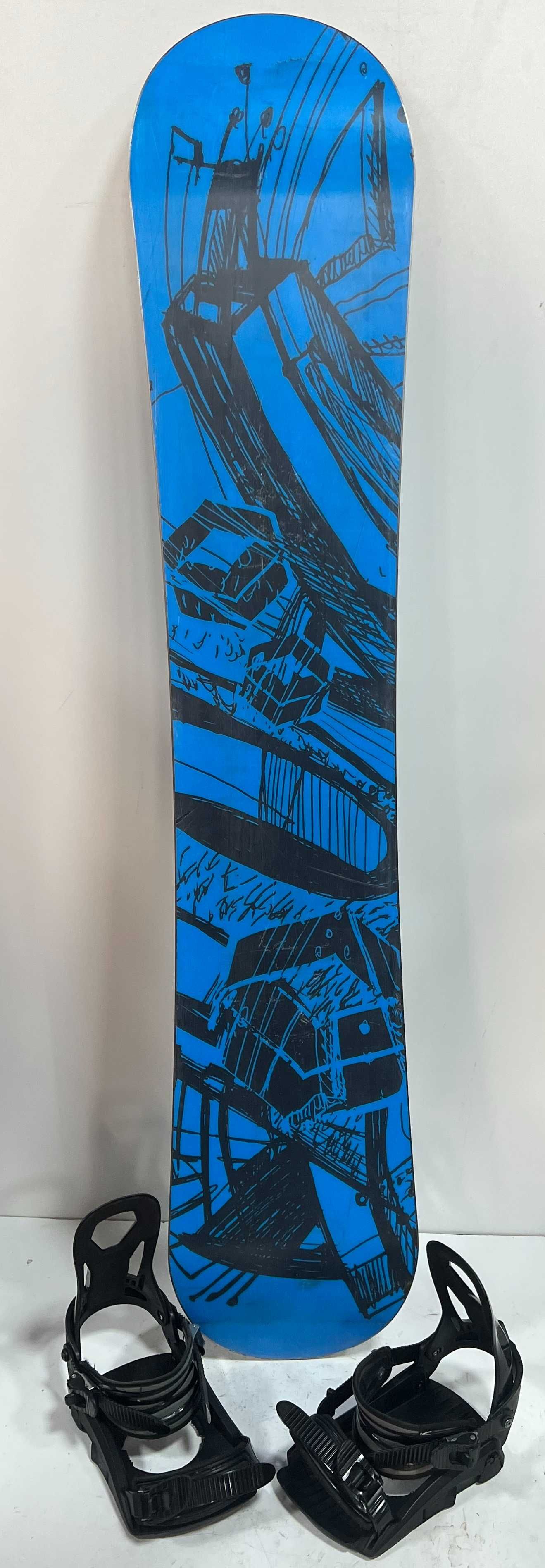 snowboard  FTWO AIR 157 cm camber  + LEG ML