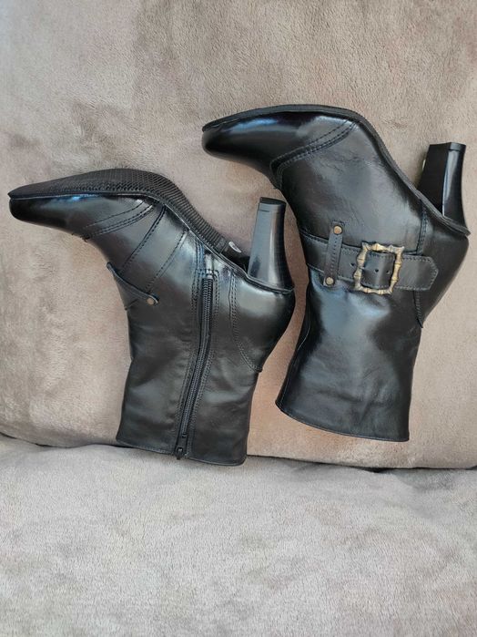 Български нови кожени боти