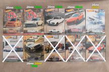 Hot Wheels Premium - Fast & Furious Car Culture Boulevard Real Riders