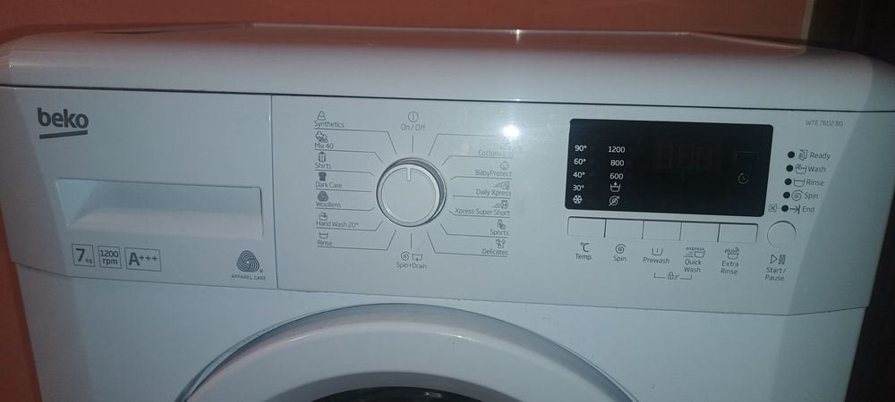 Masina de spalat beko 7 kg slim