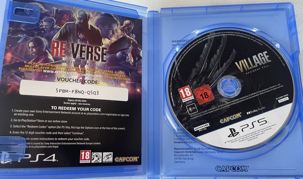 Видео игра Resident Evil: Village за PS5