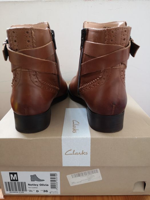 Ghete Clarks, mărimea 36, o singura purtare