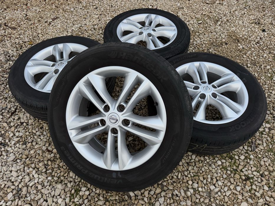 ОРИГИНАЛНИ Джанти с гуми 5х114.3 17 цола НИСАН КАШКАЙ | NISSAN QASHQAI