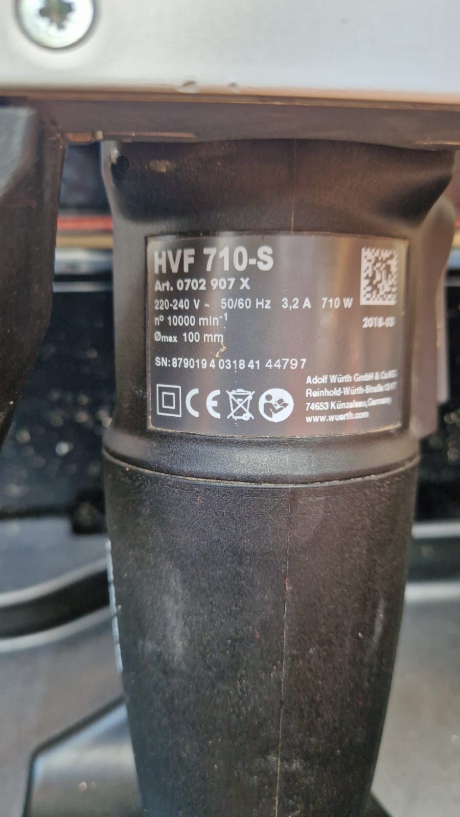 Freza biscuiti Wurth HVF 710-S