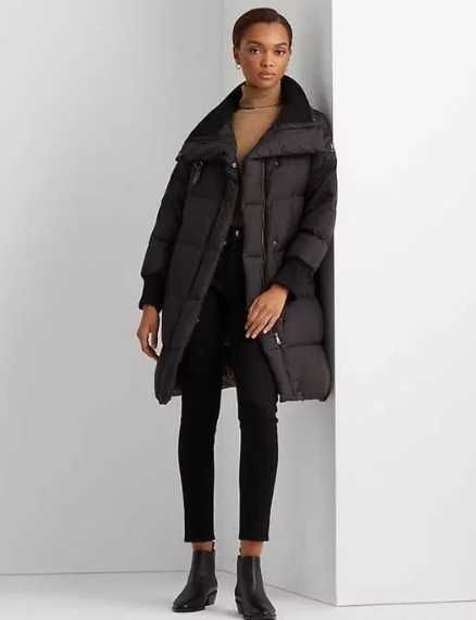 Ralph Lauren дамско зимно яке с висока яка и пълнеж от гъши пух