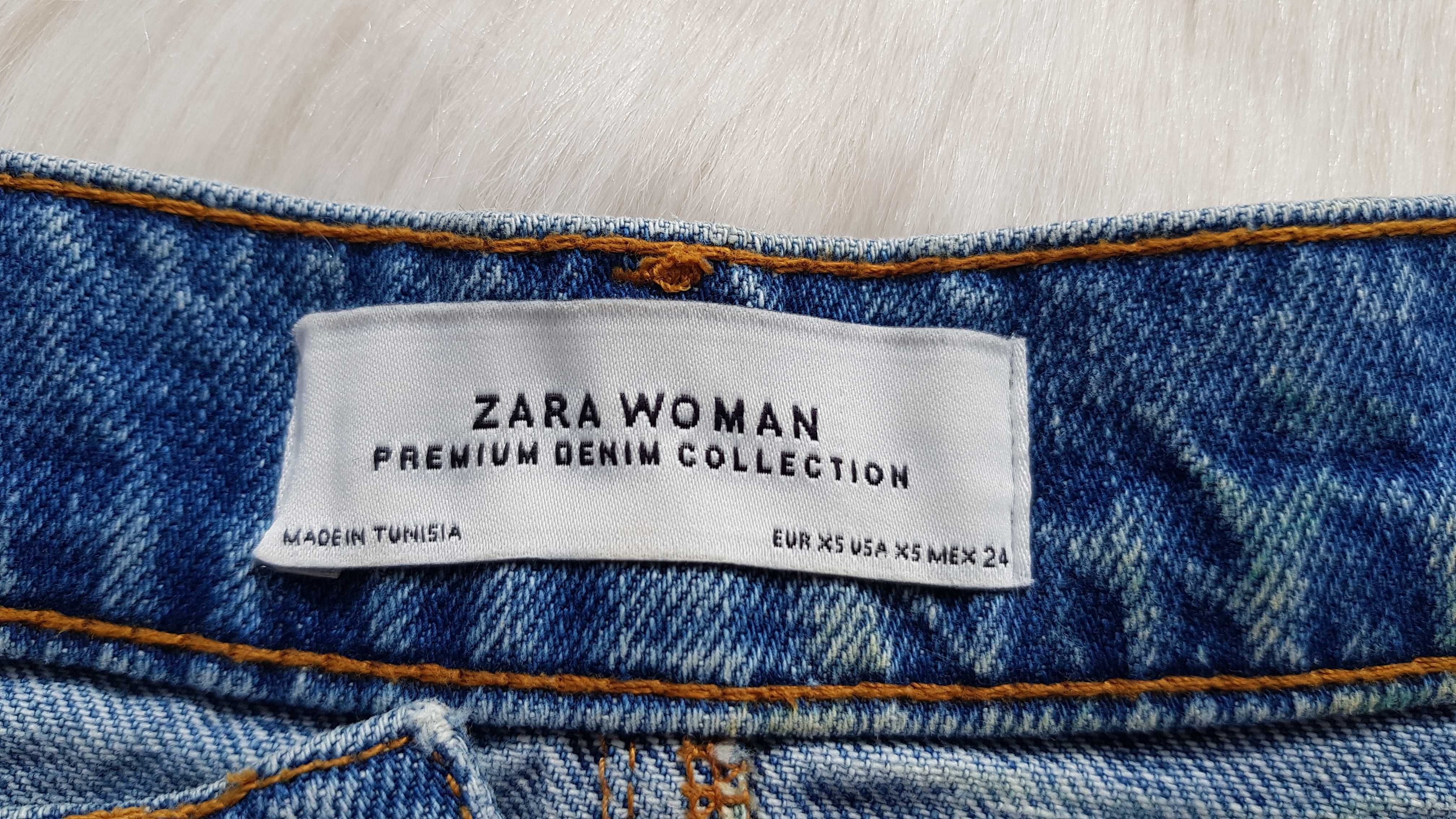 Дънкова пола ZARA размер XS-S