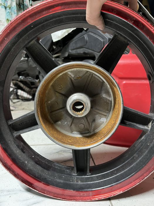 Диск задний на мопед Самурай 12