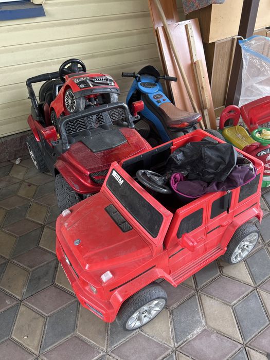 Машинки на батарее