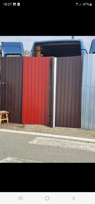 Vand Tabla Cutata Zincata Și Colorata Tel 0729.  228.  758