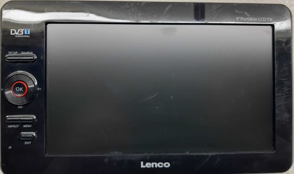 Portable LCD-TV 9" Cu DVB-T
Model: TFT-925 (terrestrial digital TV)