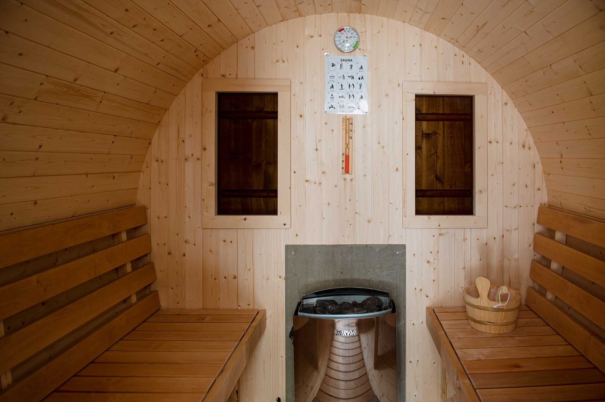 Sauna cu garderoba