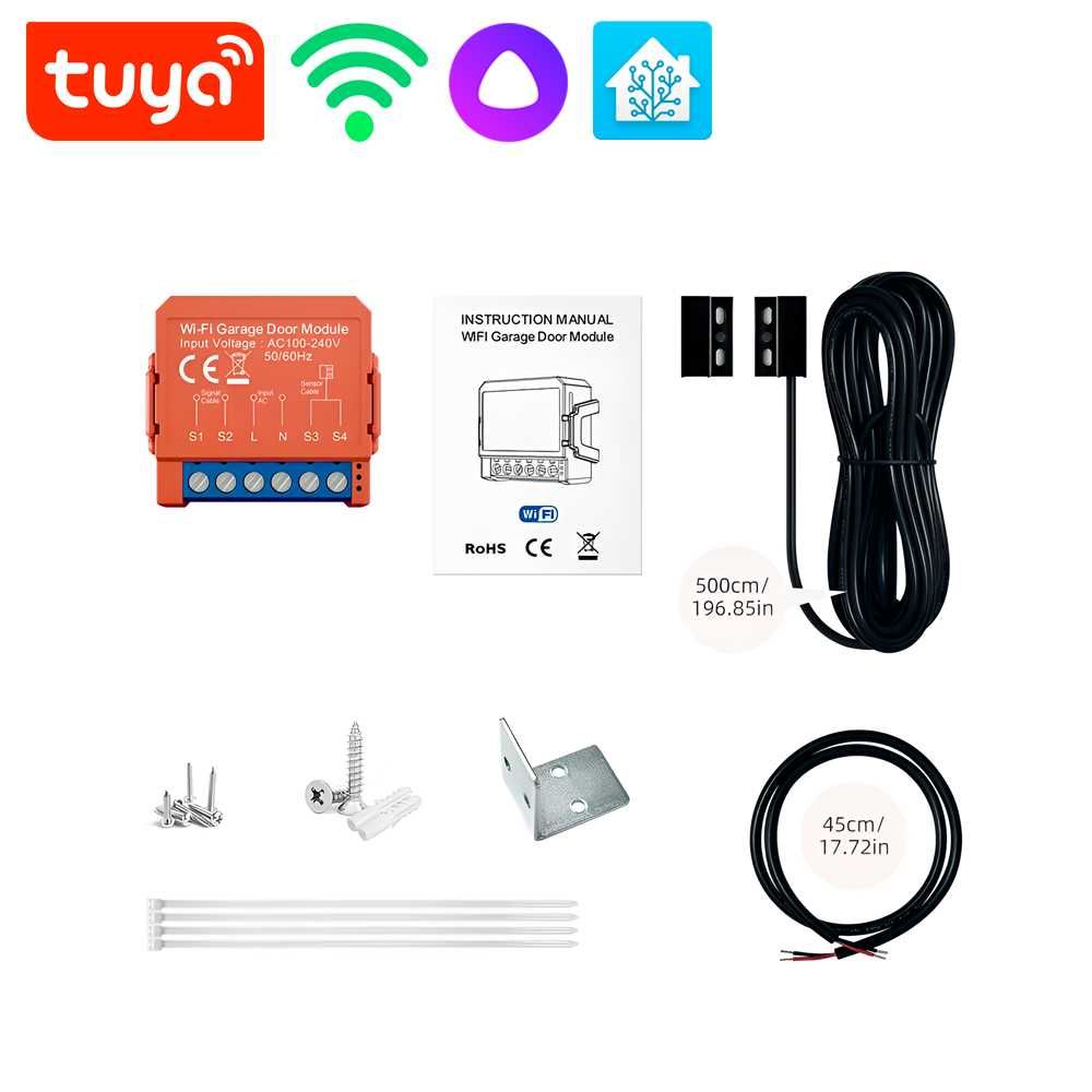 Умный Реле - Tuya WiFi - Автоматика гаражных ворот