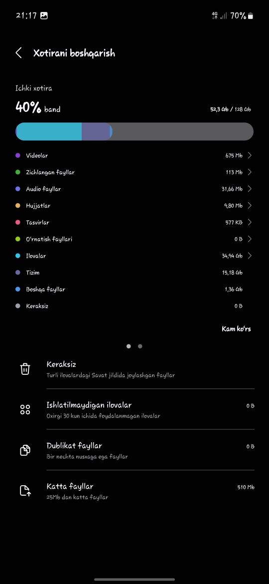 Samsung faqat abmenga