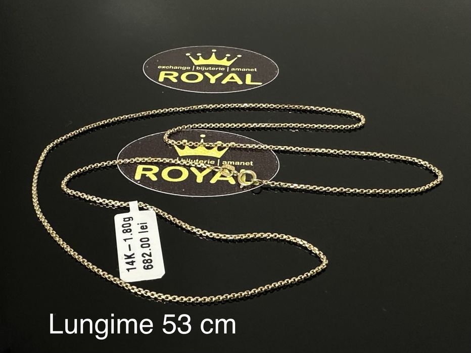 Bijuteria Royal: Lant aur 14k/1.80 gr