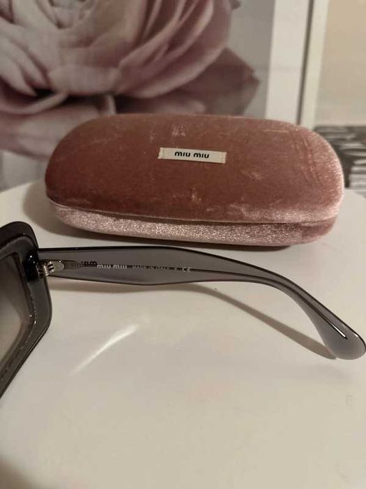 Ochelari de soare Miu Miu glitter sunglasses