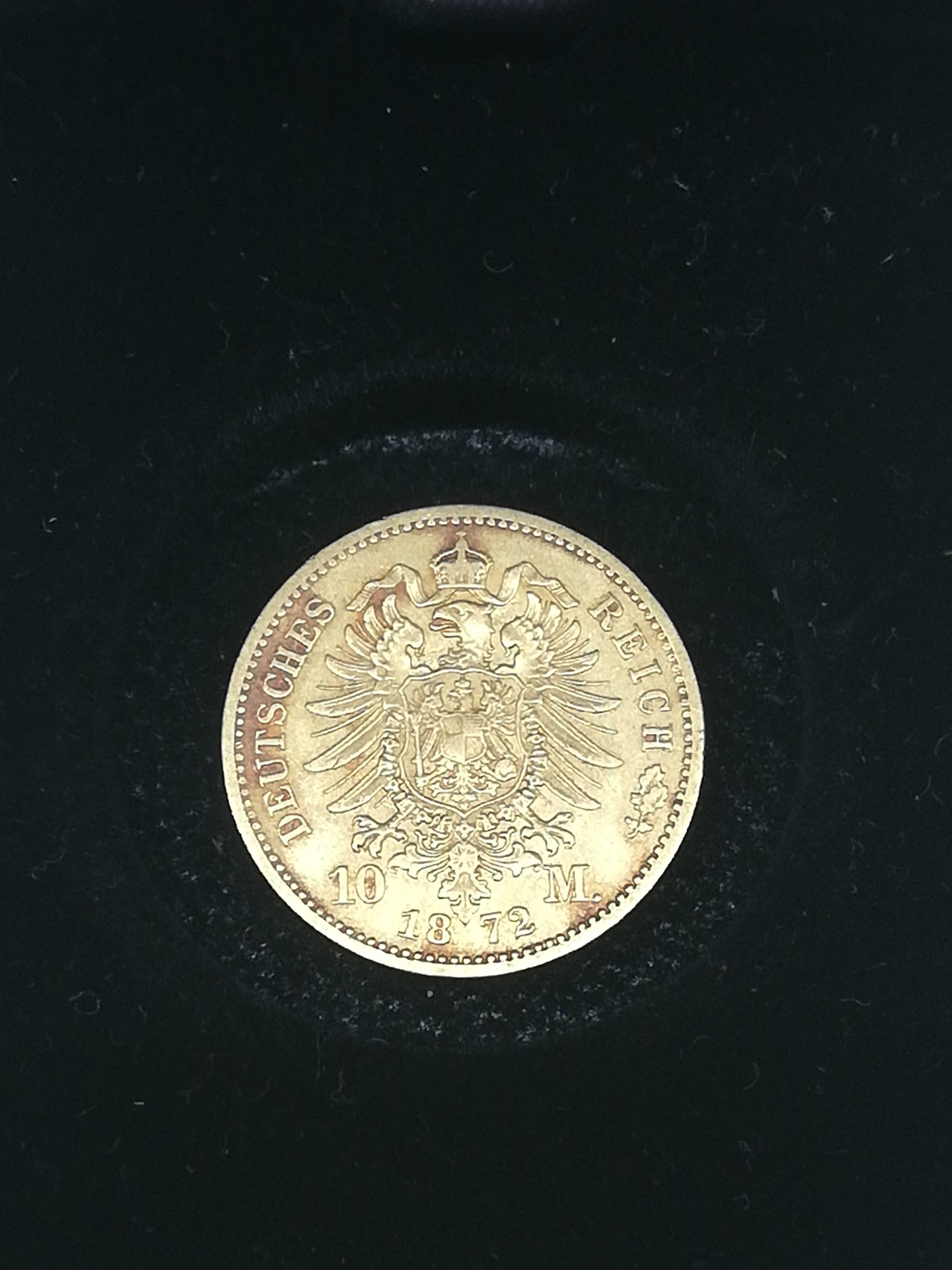 Deutsches Reich 10 Mark Wilhelm Preussen 1872