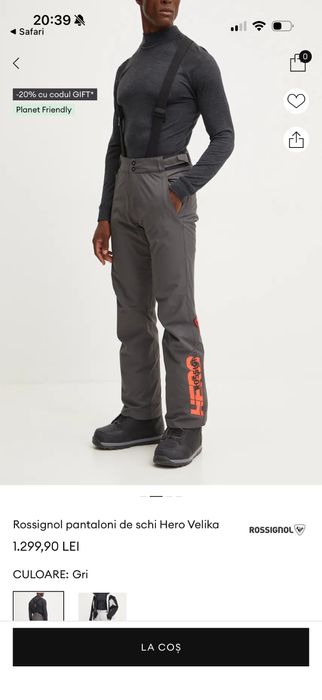 Pantaloni de schi Rossignol Hero Velika
