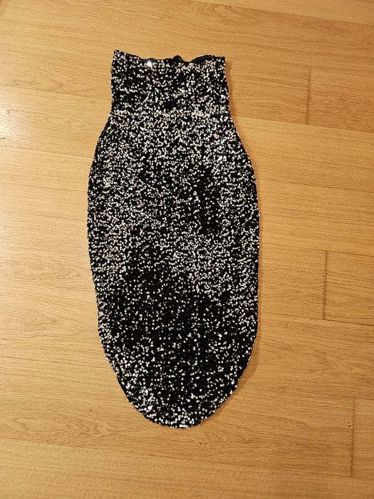 Roberto Cavalli официална  рокля с пайети  S