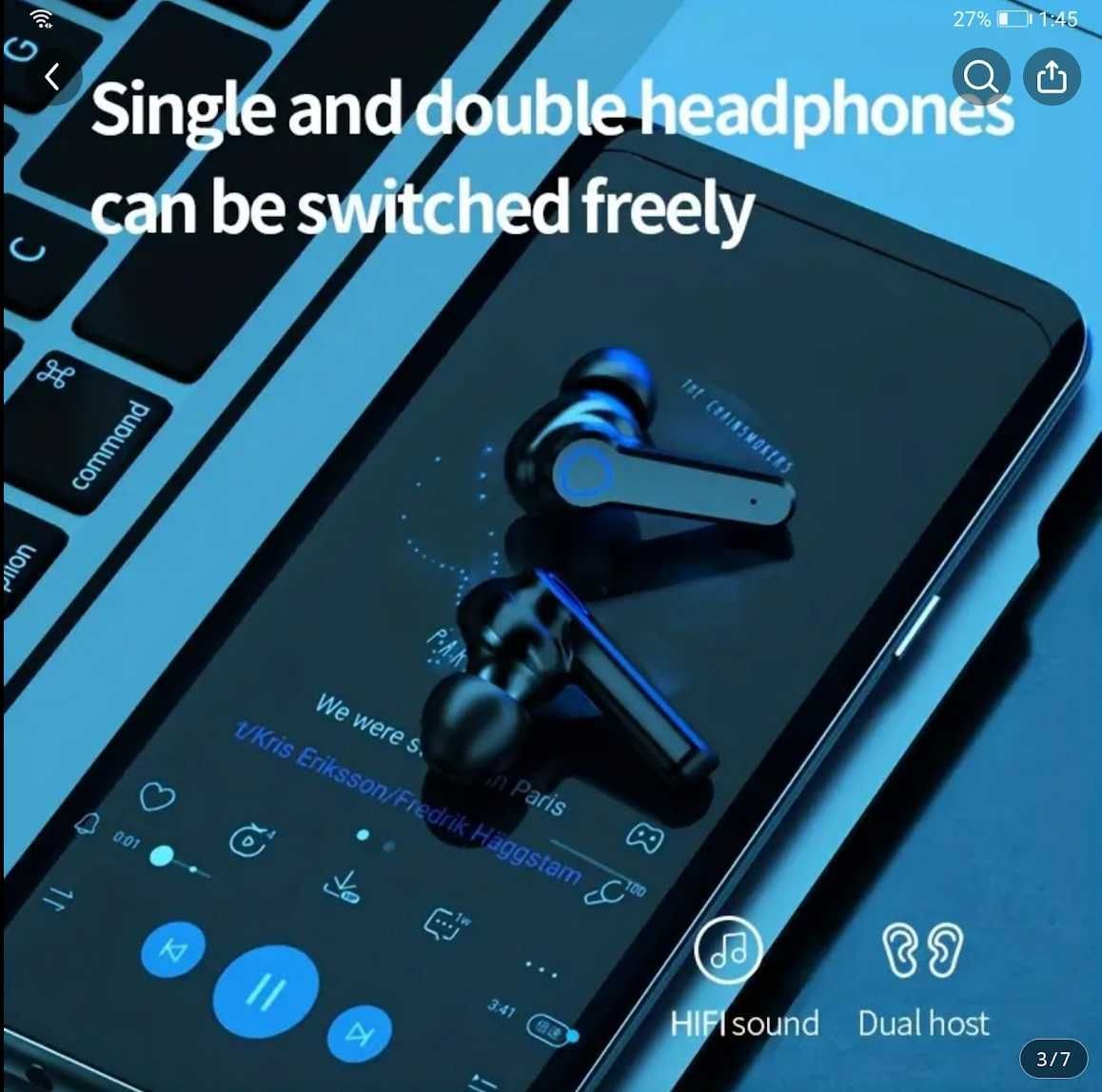 Безжични слушалки TWS