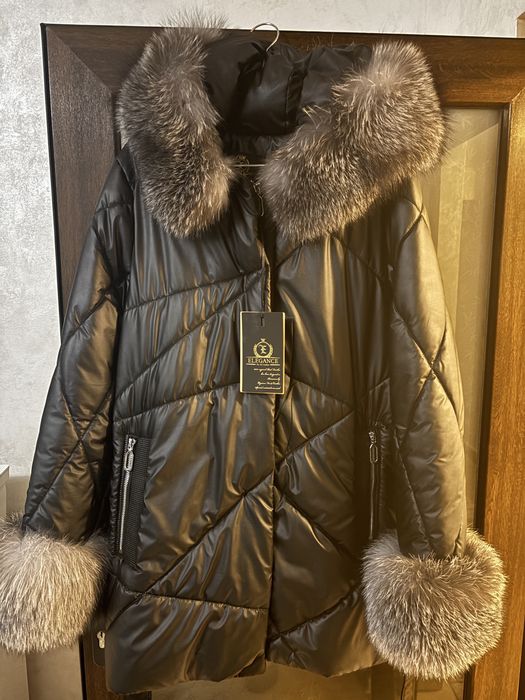 Geacă damă cu blană naturală – Elegance Fur & Leather