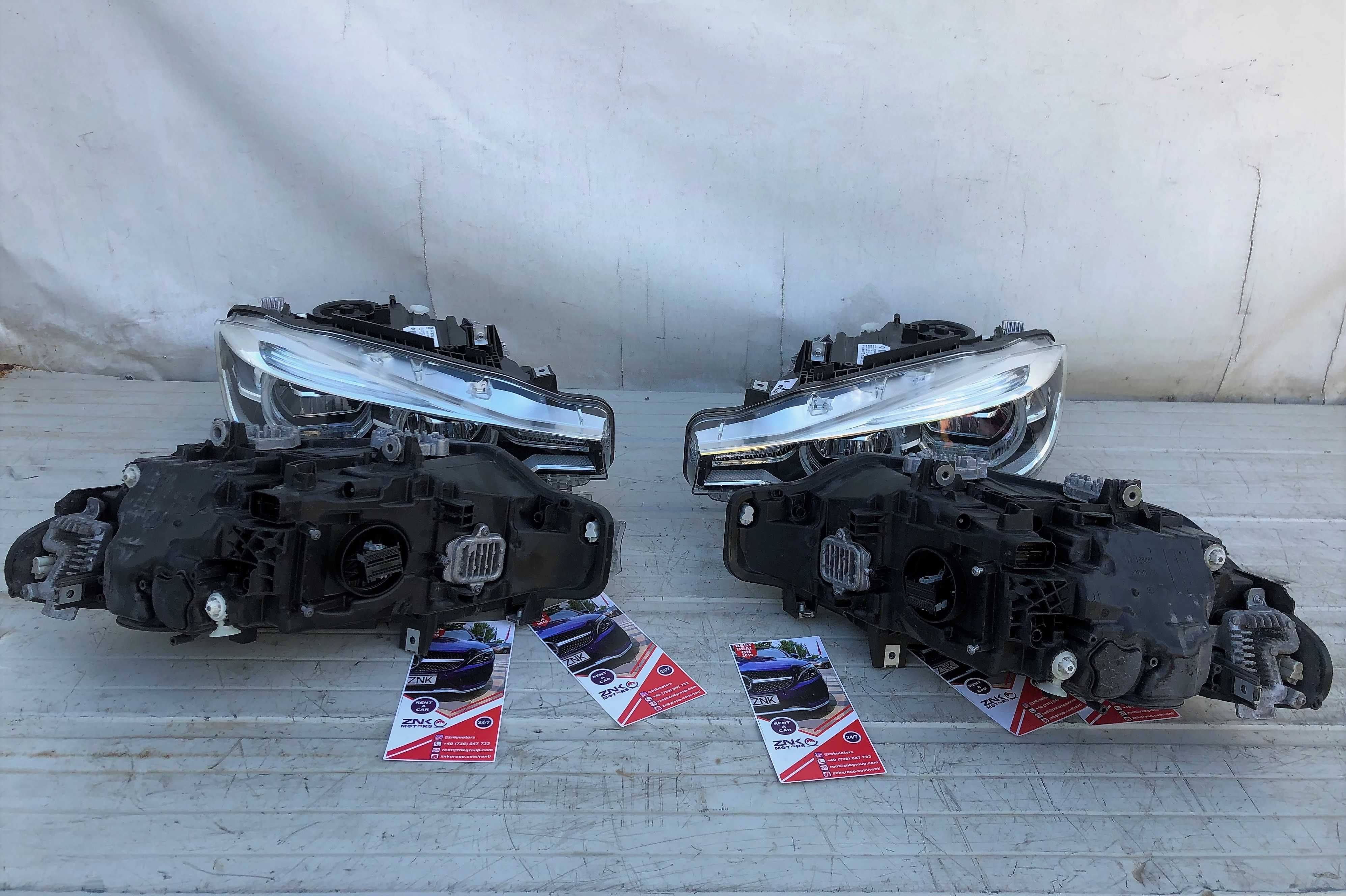 BMW F30 F31 set faruri full led far stanga dreapta complete kit airbag