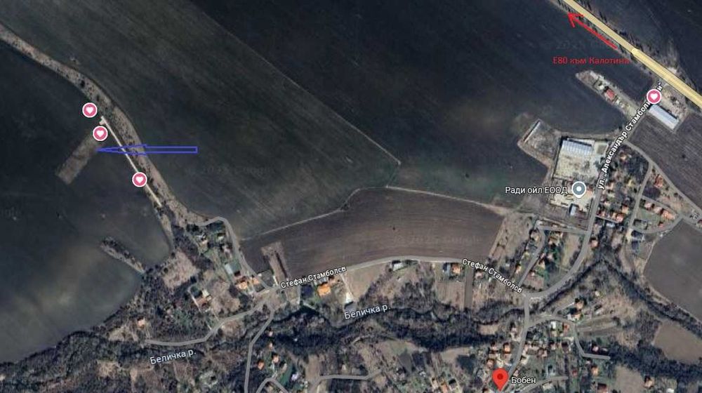 УПИ 796м2 за жилищно строителство с.Хераково, махала Бобен