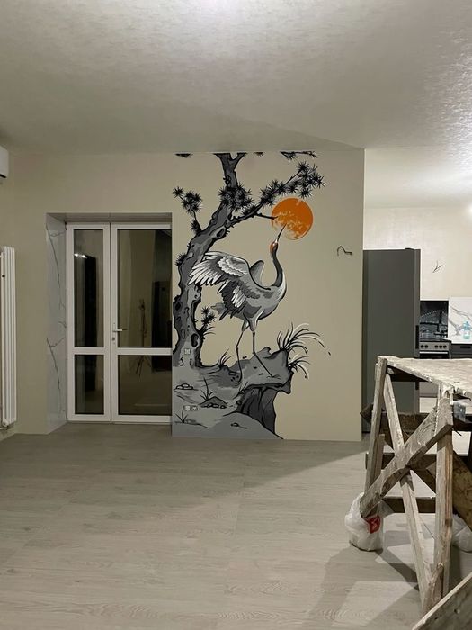 Роспись стен и картины на заказ | Вернём деньги, если не понравится!