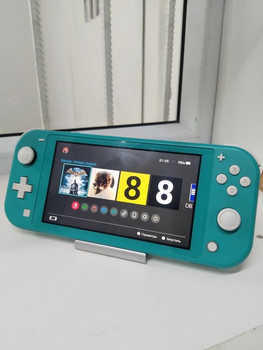 Приставка Nintendo switch lite бирюзовый