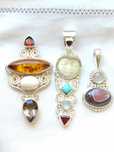 Уникални Сребърни Маркови Vintage Медальони SAJEN Jewely от о-в Бали