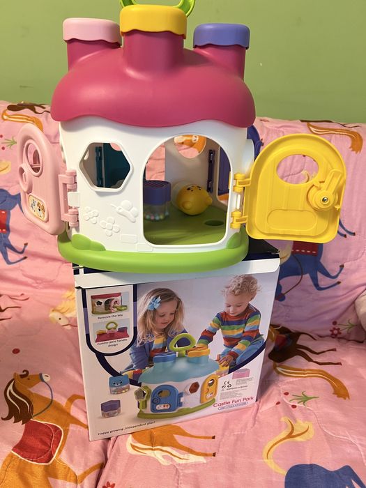 Casuta sortare forme pentru bebelusi 18luni plus