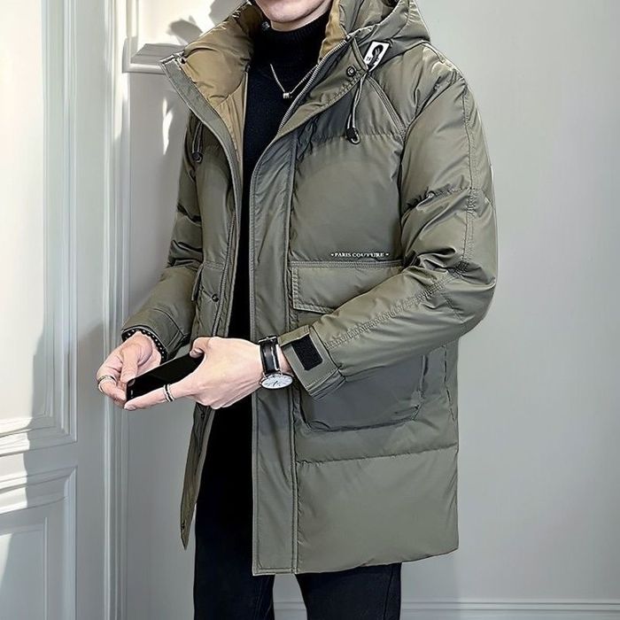 Пуховик мужской зима