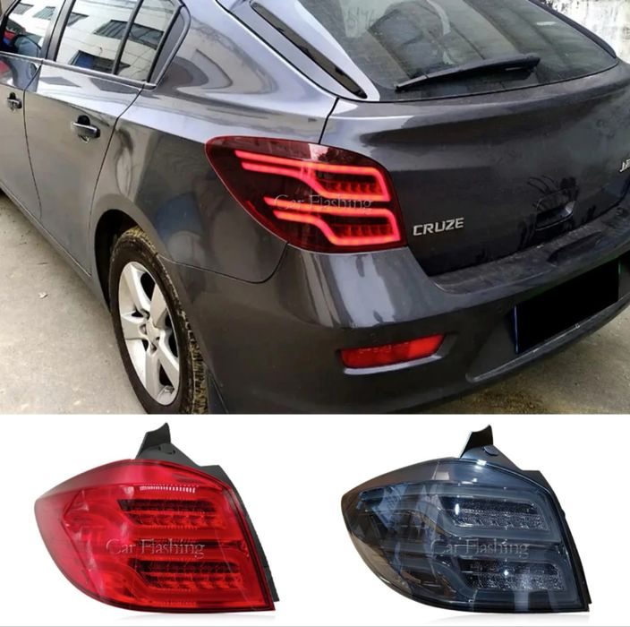 Диодные задние фонари Chevrolet cruze тонированные