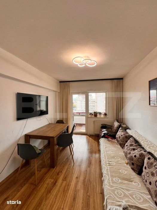 Apartament spatios cu 3 camere, balcon si pivnita, Valea Aurie