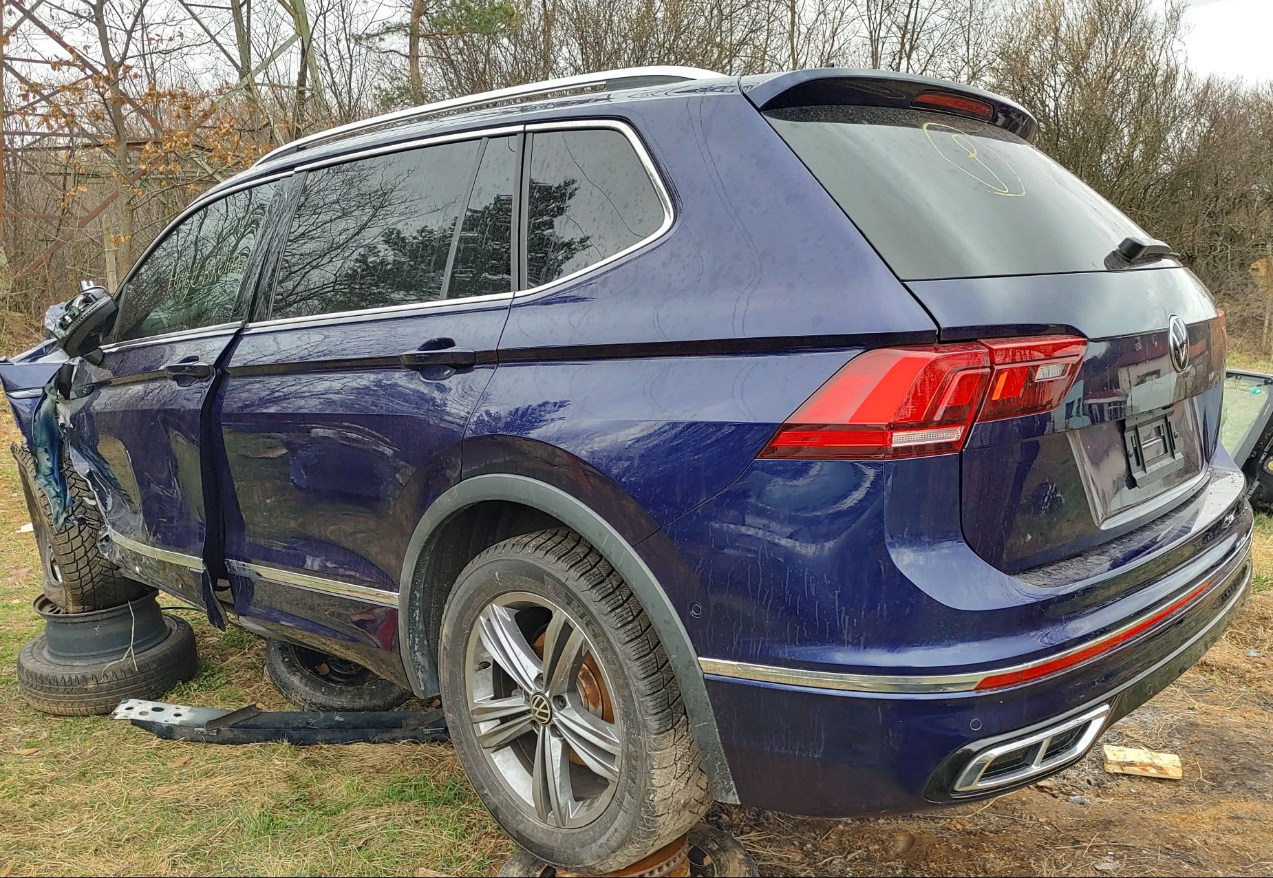 VW Tiguan Allspace R-line  2023 2.0 TSI на части