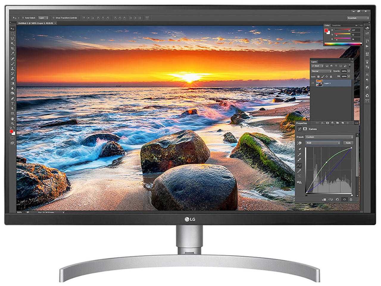 Професионален монитор LG 27UL850 4K 3840X2160 с 12 месеца гаранция