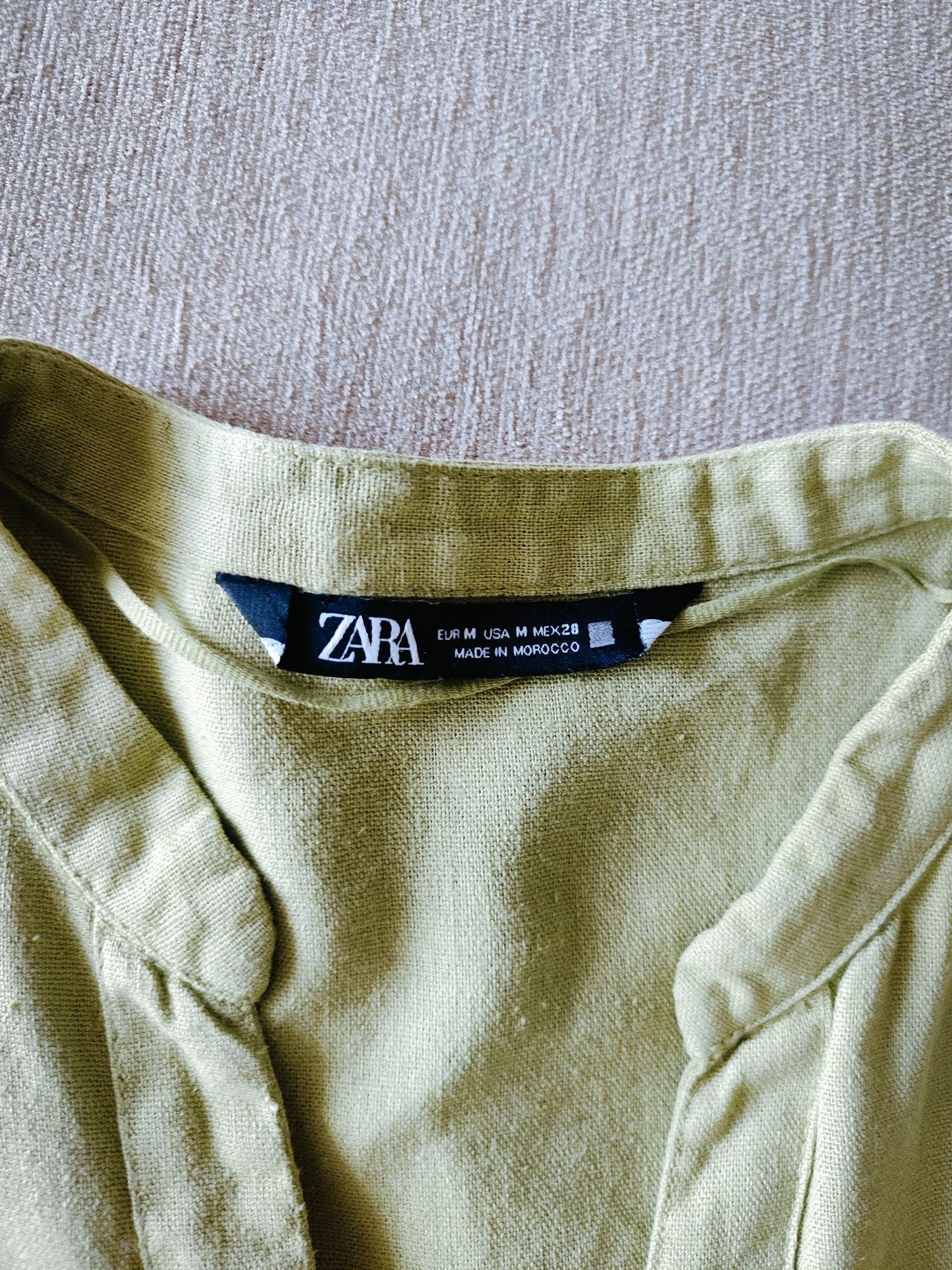 Ленена риза ZARA